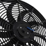 2X 16 IN Electric Radiator Cooling Slim Fan Assembly 12V 120W Universal Fitment - Image 3