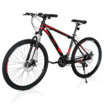 26 Inch 21 Speed ​​Explorer Red Black Mountain Bike - Image 2