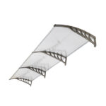 Same Code 87756300 HT-300 x 100 Household Application Door & Window Rain Cover Eaves Transparent Board & Gray Holder - Image 32