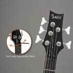 [Do Not Sell on Amazon] GIB 5 String Full Size Electric Bass Guitar SS Pickups and Amp Kit for The Experienced Player Sunset Color - Image 22
