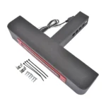 Universal Hitch Step w/ LED Brake Light Fit for 2" Receiver Trucks ATVs SUVs Vans - Image 2