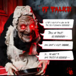5 FT Maid Halloween Standing Decoration - Image 5