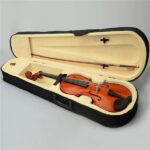 16" Acoustic Viola Case Bow Rosin Nature Color - Image 9