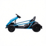 Blue 24V High-Speed Electric Drift Go Kart: Kids Ride-On Racing Vehicle with 2 Speeds for 8-12 Years Old - Image 3