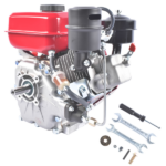 3HP 4-stroke Heavy Duty Single Cylinder Diesel Motor Engine 196CC/2200W (Red) - Image 7