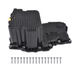 Plastic Oil Pan Assembly with Gasket Replacement for Ford F-150 2.7L 2018-2023 ML3Z6675J JT4Z6675E - Image 2