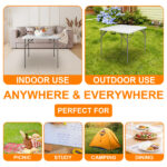 Replace 19594030 34" Blow Molding Foldable Square Table - Image 16