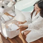 4-Tier Laundry Hamper Sorter, Laundry Storage Organizer with Wheels Removable Rolling Laundry Baskets, Bathroom Cart for Dirty Clothe (Shipment from Walmart) - Image 5