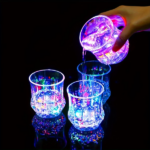 2 Packs Flash Light Up Cups Liquid Activated Multicolor LED Glasses Fun Light Up Drinking Shot Glasses,Glowing Wine Glasses Led Flashing Cups,Favors Adults Shot Cups for Party,Bar,Disco - Image 9