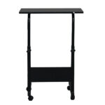 [Old code:95215897]Removable P2 15MM Chipboard & Steel Side Table with Baffle Black - Image 11