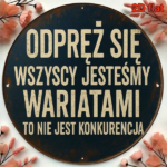 CIFbuy 1pc 8x8 Inch Round French Aluminum Sign, Vintage Decorative Wall Plaque, Funny Relax Everyone Is Crazy This Is Not A Competition TikTok, TikTok, que, Self-pickup Logiopics - Image 7