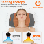 3 in 1 Neck Massager Pillow with Vibration, Air Compression & Heat Therapy, Ergonomic Memory Foam Neck Pillow for Neck & Shoulder Pain Relief - Image 10