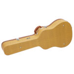 Replace 46540529 41" Folk Guitar Hardshell Carrying Case Fits Most Acoustic Guitars Microgroove Flat Yellow - Image 3