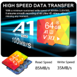 Monitoring grade high-speed SD card, stable read and write, dedicated for all-weather security monitoring - Image 4