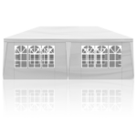10'x20' Outdoor Party Tent with 6 Removable Sidewalls, Waterproof Canopy Patio Wedding Gazebo, White - Image 6
