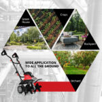17-Inch Electric Tiller and Cultivator - Image 11