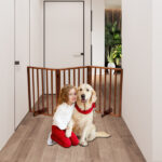 The Wooden Dog Fence Brown - Image 8