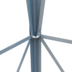 8FT Weather Resistant Yard Garden Windmill Gray & Red - Image 11