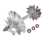 Turbo Rotor Assembly Fit for 2019 Cummins X15 Turbocharger 5459710RX 5459710 Turbo Model: HE400VG 7 Blade Had balanced - Image 8