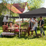 10x10FT pop up Canopy Tent with 2 sidewalls, Outdoor Canopy Tent for Parties - Image 18