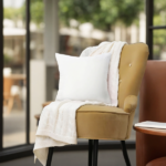 High-quality pillow fillers, 20"x20" in size. Made with soft, eco-friendly polyester that holds shape well over time. Ideal for replacing old inserts or as a perfect match for new pillow covers. The neutral white color suits various indoor settings. - Image 5