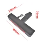 Universal Hitch Step w/ LED Brake Light Fit for 2" Receiver Trucks ATVs SUVs Vans - Image 10
