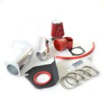 Intake Pipe with Air Filter for 1999-2004 Ford Mustang V6 3.8L Red - Image 16