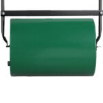 24in Heavy Duty Steel Lawn Roller, Garden Roller Can Be Filled with Water or Sand, Hand Roller with U-shaped Handle, Green & Black - Image 6