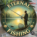 CIFbuy 1pc Retro Fishing 2D Flat Round Sign 8x8in, "in, Fishing Enthusiast" Gift Decorative, Plaque for Bar Living Room Bedroom Restaurant Wal TikTok, TikTok, temu Self-pickup Logi Wics