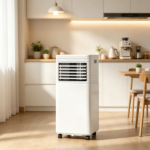 Portable Air Conditioner – Cooling Dehumidifying Function, Remote Control, 24H Timer, LED Screen - Image 7