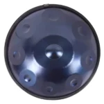 9 Notes Blue Solid Color Handpan Drum Steel Percussion Instrument