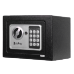 Mini Wall-in Style Electronic Code Metal Steel Box Safe Case 17EF Black - Image 19