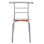 Same Code 35204938 Brown Wood Grain PVC Breakfast Table (One Table and Two Chairs) - Image 6