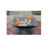 Modernisation Square BBQ Grill Outdoor Heater Garden Outdoor Fireplace Portable Fire Pit Contracted Barbecue Brazier Wood Stove - Image 3