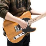 Maple Fingerboard GTL Electric Guitar SS Pickup Transparent Yellow - Image 22