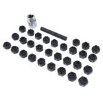 32Pcs Wheel Lock Lug Nut Master Key Set Removal Socket Tool Kit Fit for Mercedes-Benz - Image 5