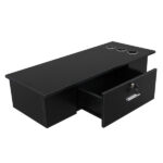 Classic Salon Wall Mount Styling Station Beauty Salon Spa Locking Cabinet Black - Image 23