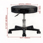 Rolling Stools with Wheels - Image 3