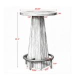 Bar Table (Only bar table) - Image 3