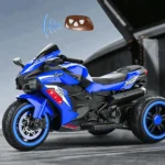 Pink 6V Kids 3-Wheel Electric Ride On Motorcycle: Bubble Car with LED Headlight, Music Function for Children Outdoor Play - Image 13