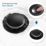 Pop-Up Drain Stainless Steel With Overflow Anti-Clogging for Vessel Sink Lavatory Vanity Sink Drain with Strainer Basket, Matte Black[Unable ship on weekends, TK/TEMU only for pickup, only TX10643 warehouse supports GOFO] - Image 6