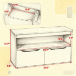 Shelf Book/Tall Bookshelf - Image 3