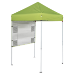 5X5FT Outdoor Canopy with 1 Sidewall Green
