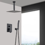 Ceiling Mounted Shower System Combo Set with Handheld and 16"Shower head - Image 2