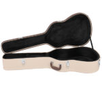23554151 39" Classical Guitar Hard Case Microgroove Flat Beige