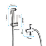 Bidet Sprayer for Toilet, Handheld Cloth Diaper Sprayer - Image 4