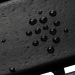 46*46*46cm Single Layer Round HDPE Side Table Black - Image 16