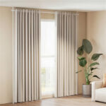 Drill-Free L-Shaped Room Divider Curtain Rod, Adjustable 28"-142"W x 4-10 ft H Heavy-Duty Partition Rod- White - Image 4