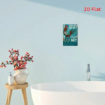 CIFbuy Cute Chicken Rooster Metal Wall Plaque, Farmhouse Style 2D Flat Print Art Decor, Hanging Ornament For Home Office Room Decoratio TikTok, TikTok, t Decor Self-pickup Logiopics - Image 5