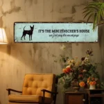 CIFbuy Miniature Pinscher House Aluminum Sign UV Printed Vintage Plaque For Home Garage Cafe Bar Restaurant Decor (TikTok, temu pick-up service) - Image 6